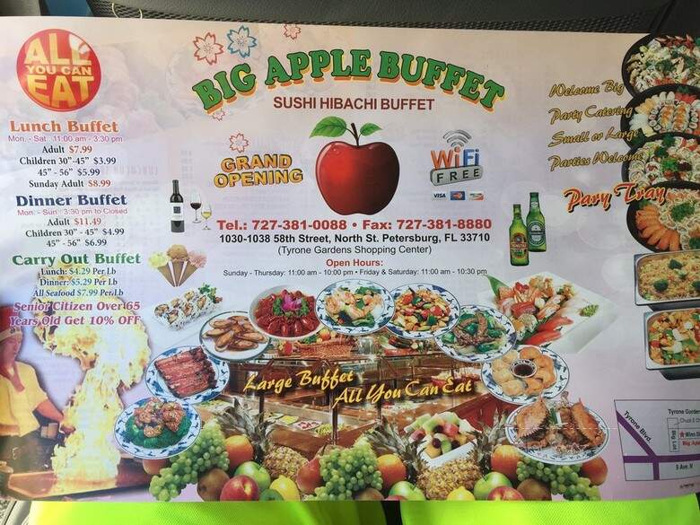 Big Apple Buffet - Saint Petersburg, FL
