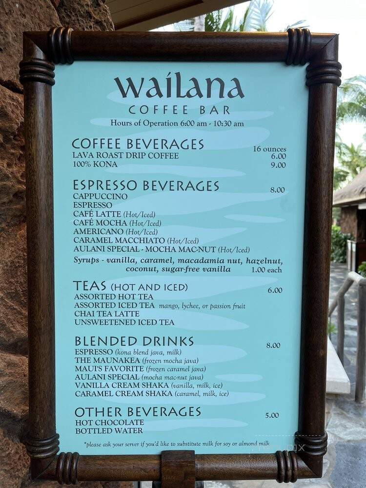 Wailana Pool Bar & Coffee Bar - Kapolei, HI
