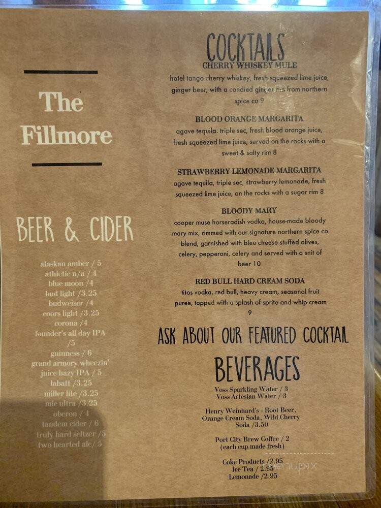 Fillmore Coffee & Brews - Manistee, MI