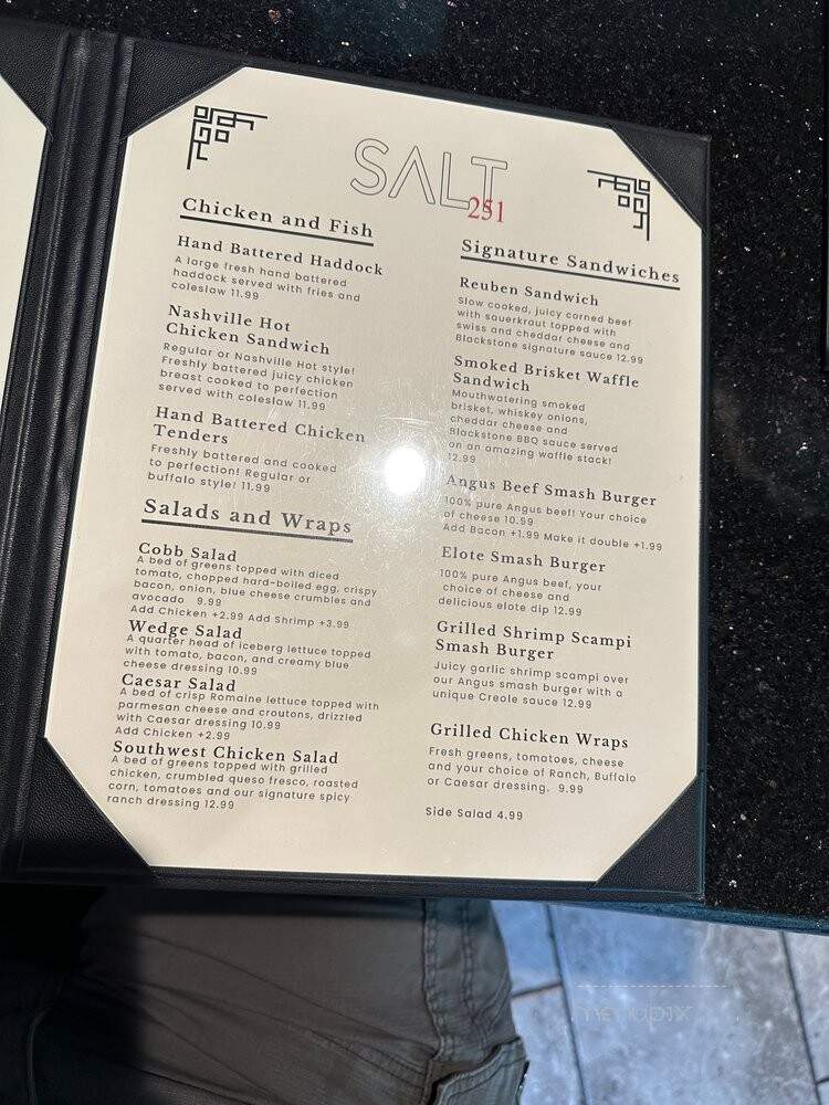 Salt 7 - Rochelle, IL menu_pic