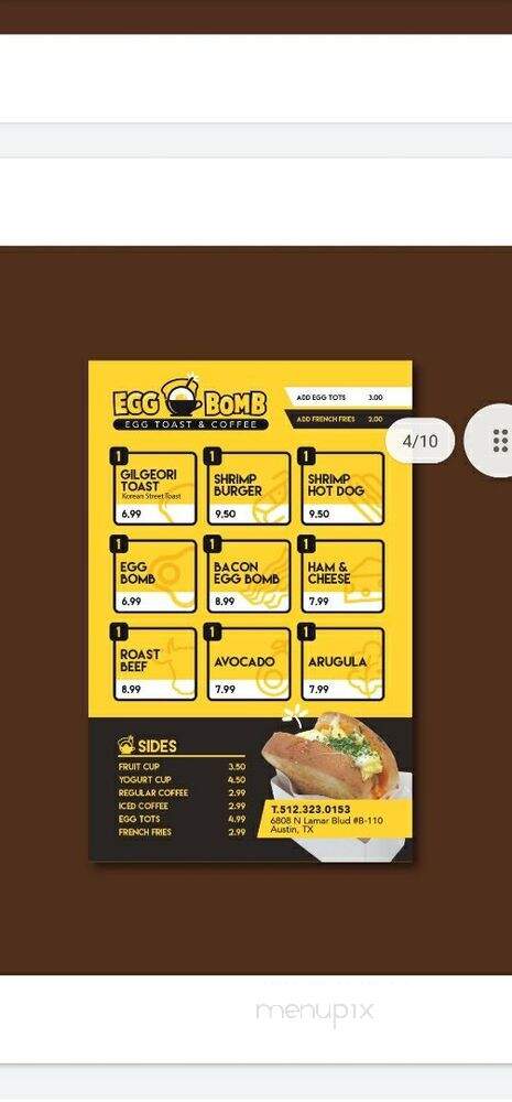 Ola Poke - Austin, TX menu_pic