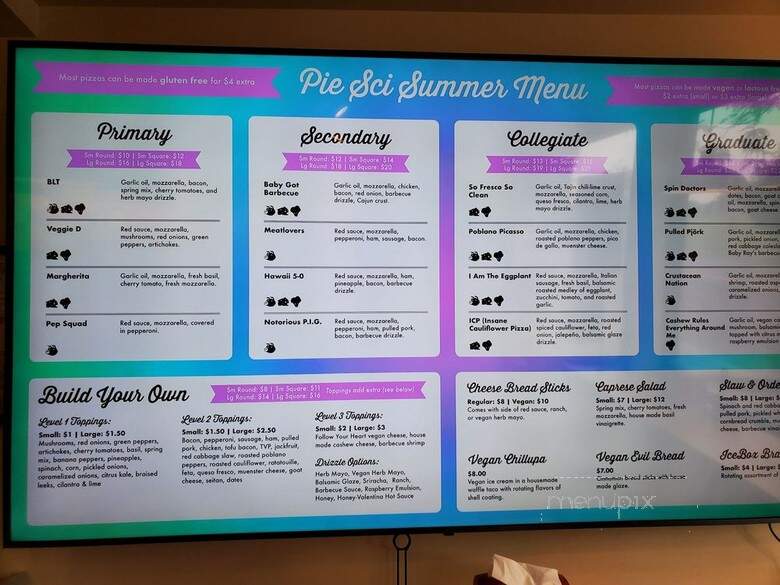 Pie Sci - Detroit, MI menu_pic