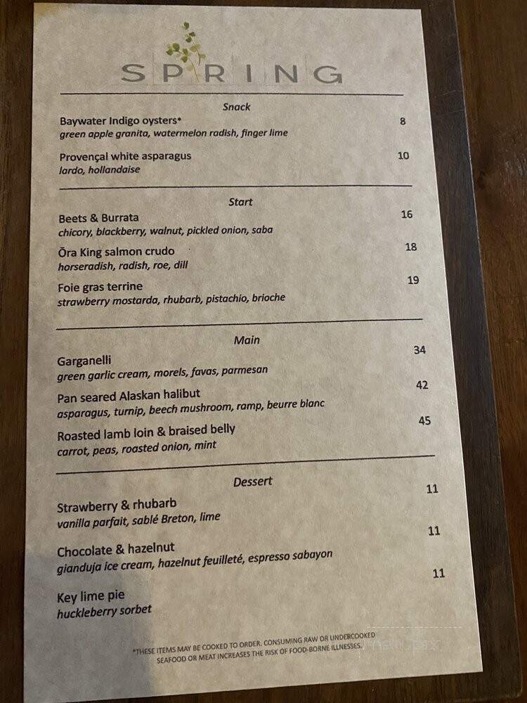 Spring - Marietta, GA menu_pic