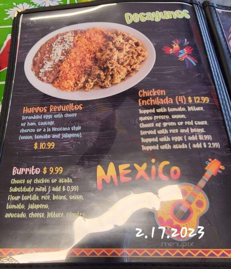 Taqueria Viva Mexico - Clearwater, FL menu_pic
