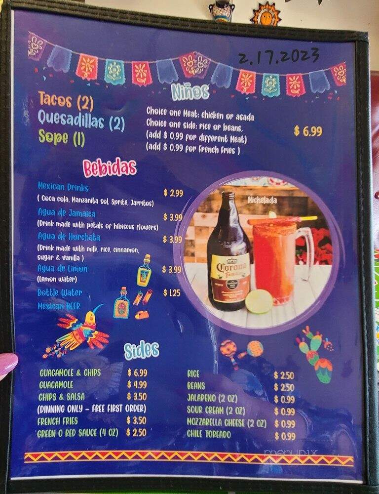 Taqueria Viva Mexico - Clearwater, FL menu_pic