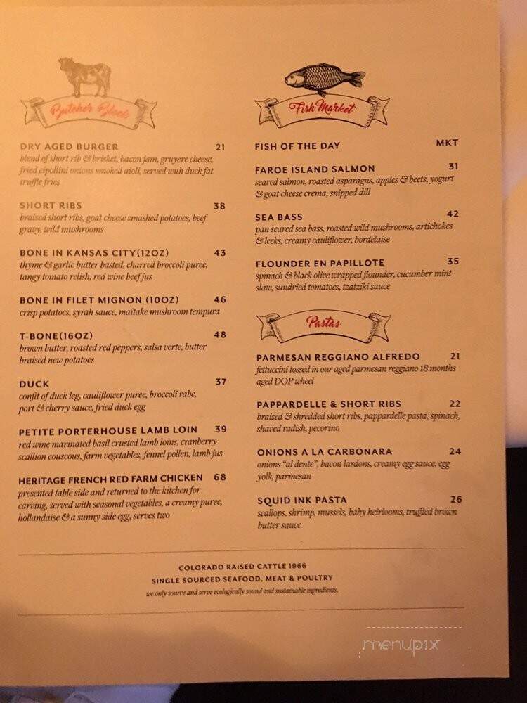 The Little Chalet - Boca Raton, FL menu_pic