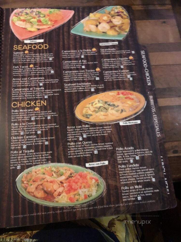 Casa Tequila - Coral Springs, FL menu_pic