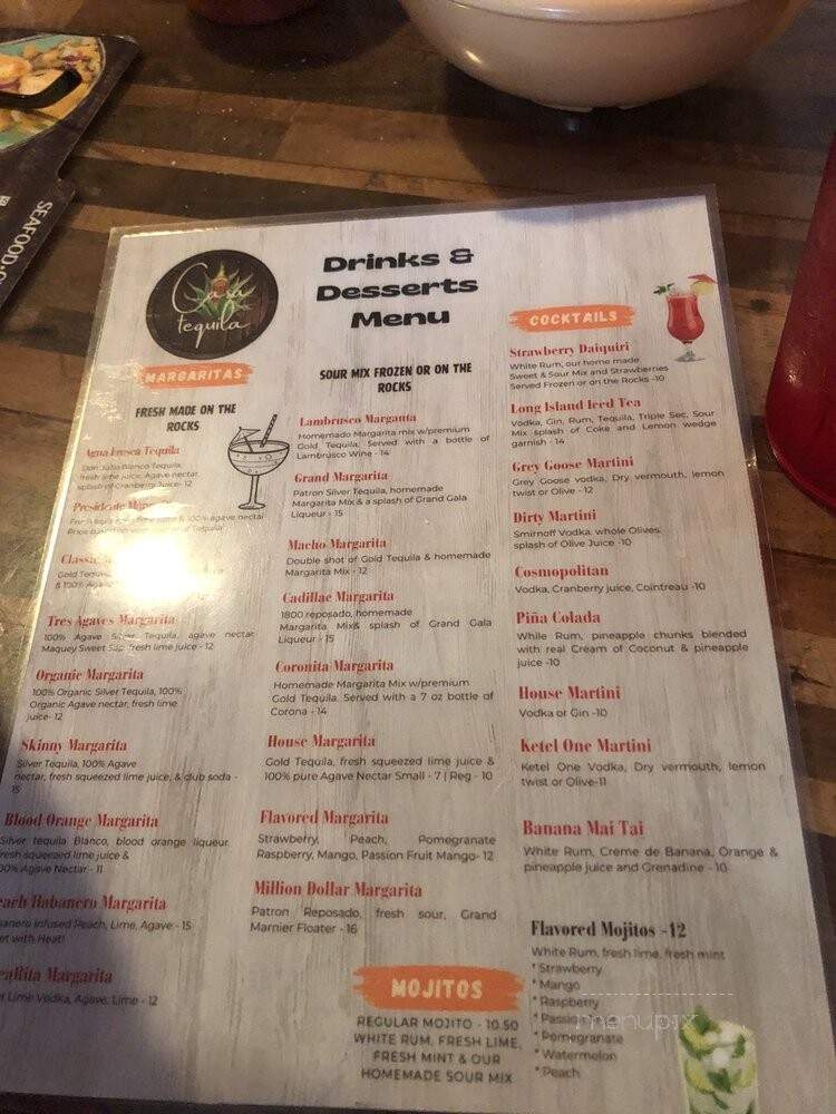 Casa Tequila - Coral Springs, FL menu_pic