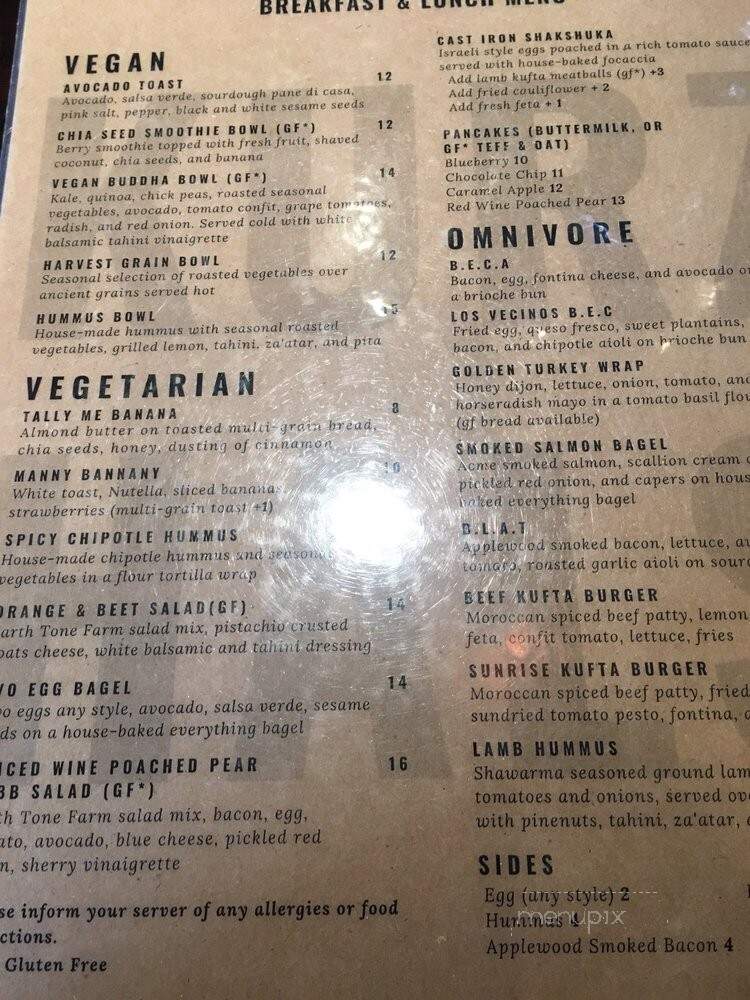 Kurzhals Coffee - Peekskill, NY menu_pic