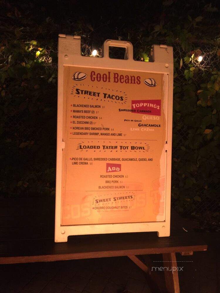 Cool Beans Truck - Northside, PA menu_pic