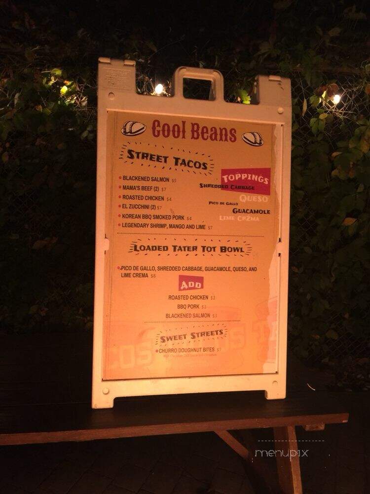Cool Beans Truck - Northside, PA menu_pic