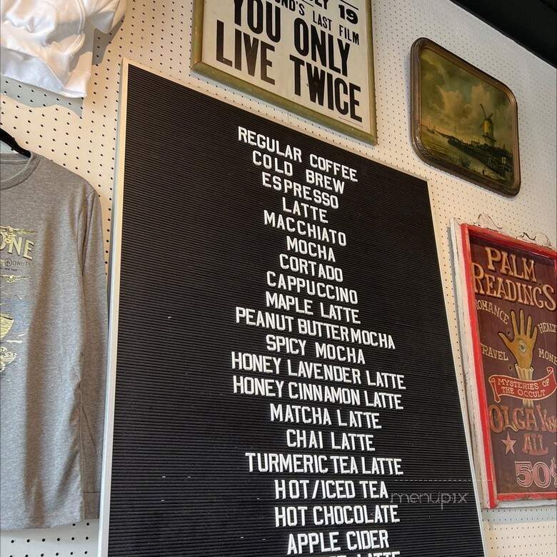 Grindstone Coffee and Donuts - Sag Harbor, NY menu_pic