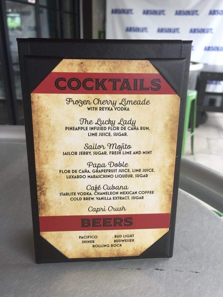 Green Light Social - Austin, TX menu_pic