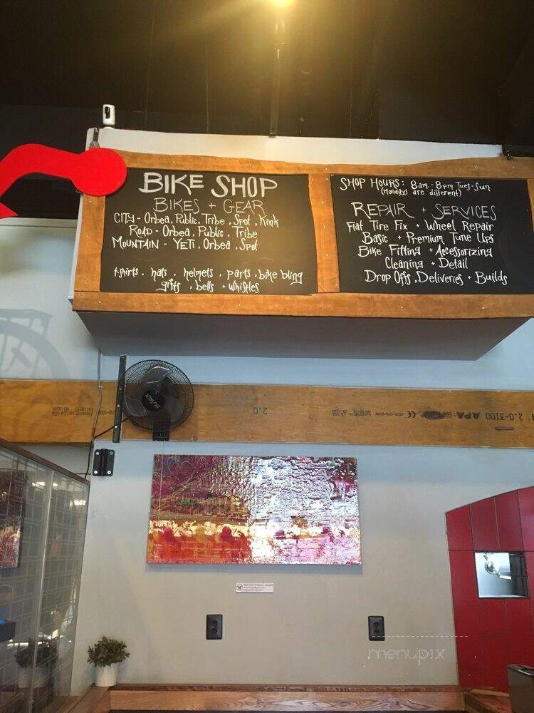 The Handlebar Cafe - Baltimore, MD menu_pic