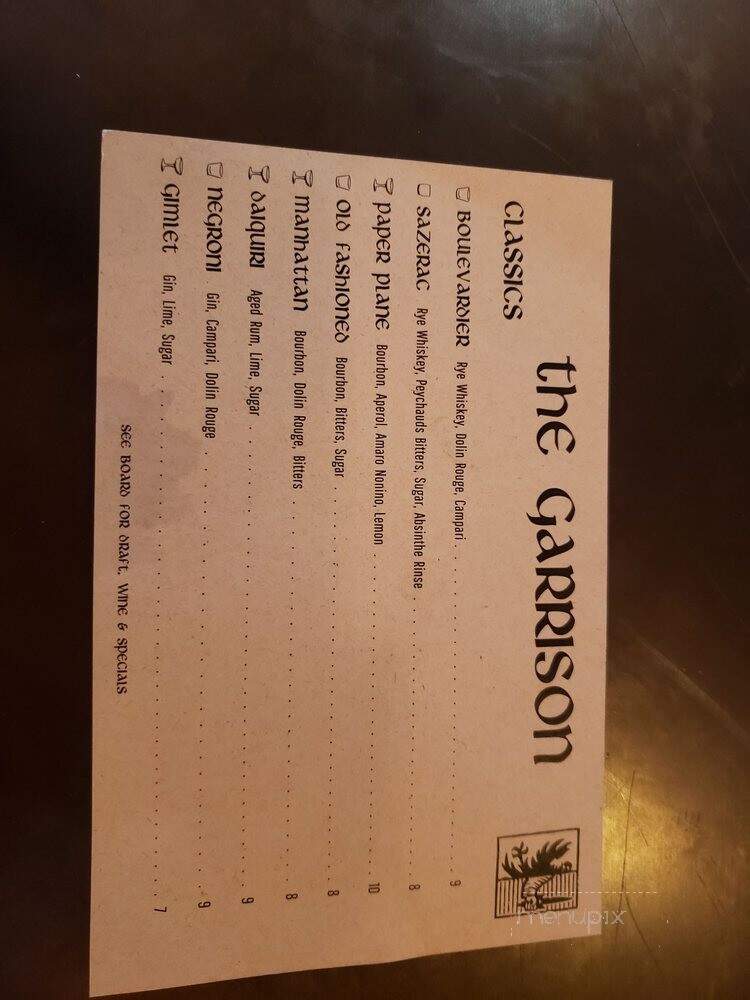The Garrison Tap Room - Portland, OR