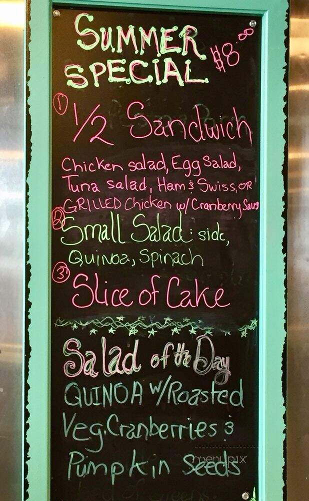Stacie's Tea and Coffee Cafe - Casper, WY menu_pic