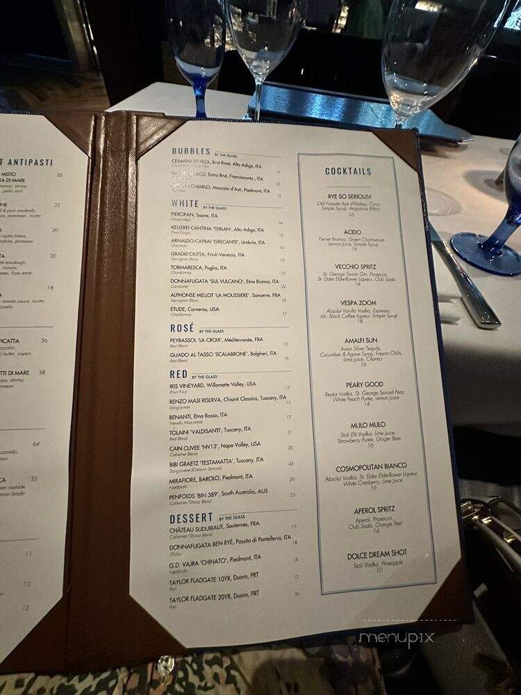 Dolce Riviera - Dallas, TX menu_pic