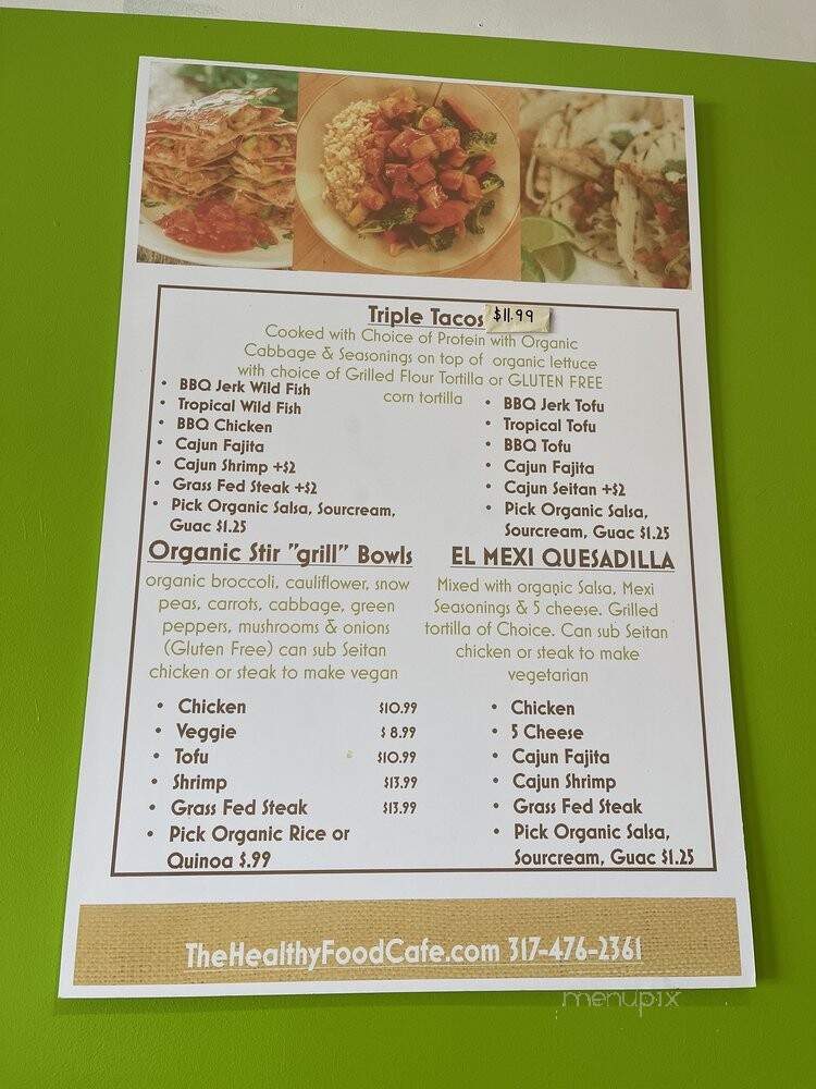 The Healthy Food Cafe - Indianapolis, IN
