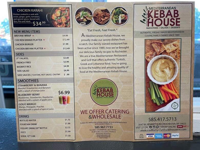 Mediterranean Kebab House - Rochester, NY