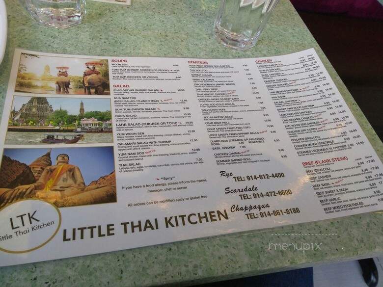 Little Thai Kitchen - Rye, NY menu_pic