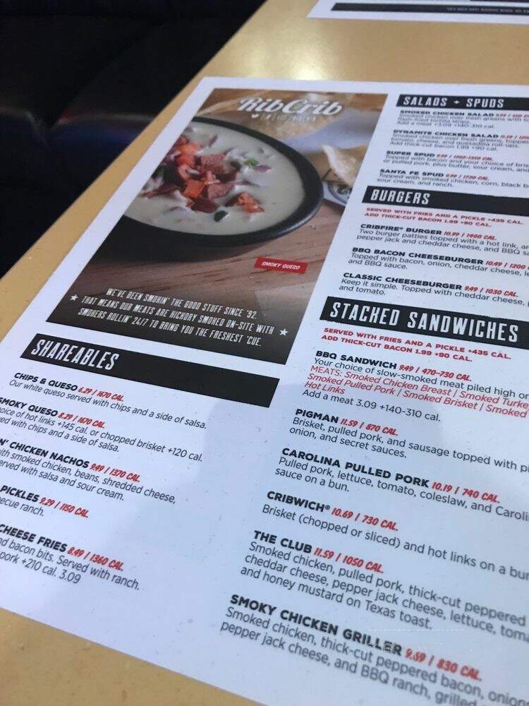 Rib Crib - Wichita, KS menu_pic