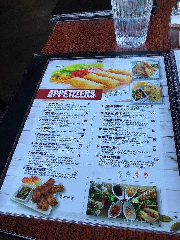 Thai Riverside - Chester, CT menu_pic