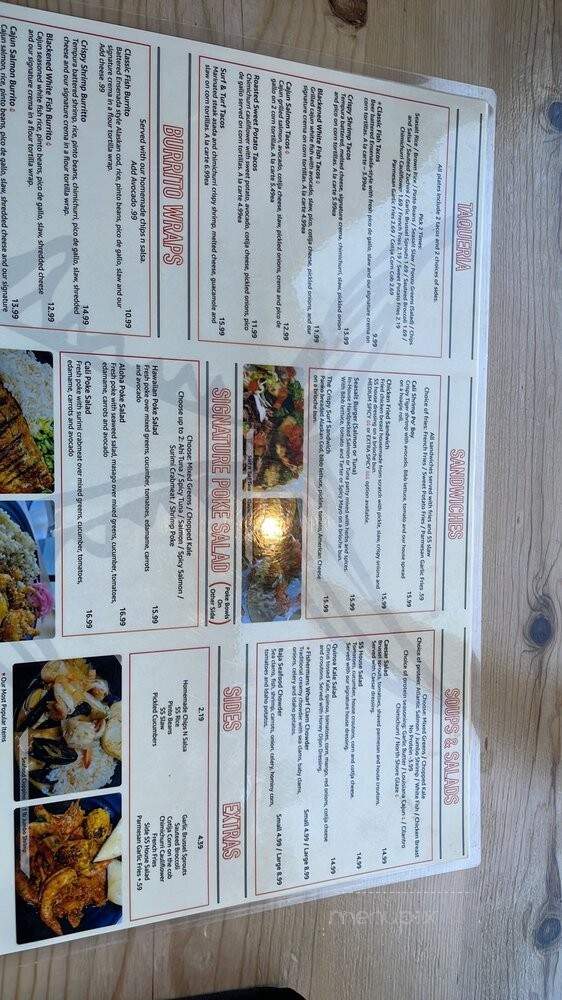 Seasalt Fish Grill - Culver City, CA menu_pic