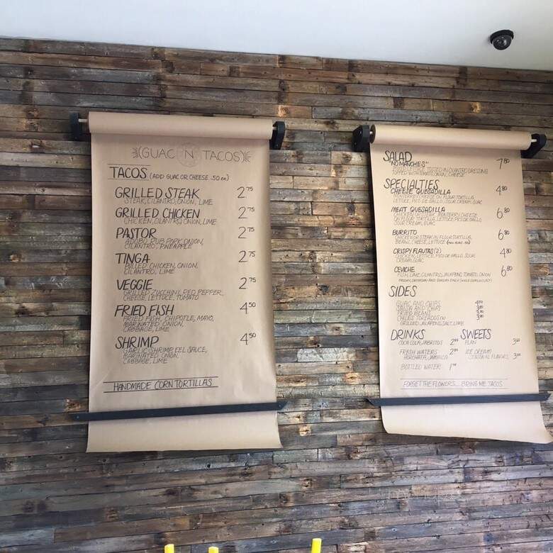 Guac N Tacos - Elmhurst, IL menu_pic