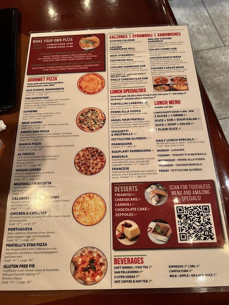 Fratellis Pizza, Pasta & Vino - Deerfield Beach, FL