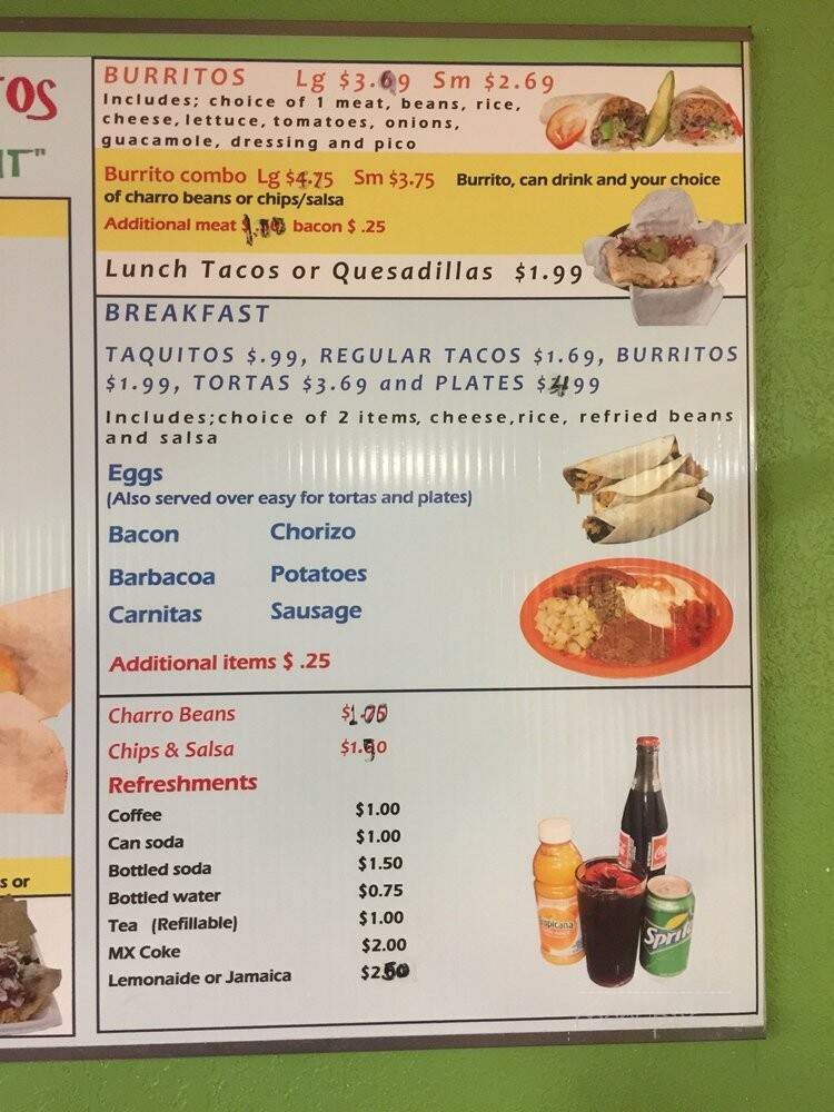 Toucan's Tortas - Houston, TX menu_pic
