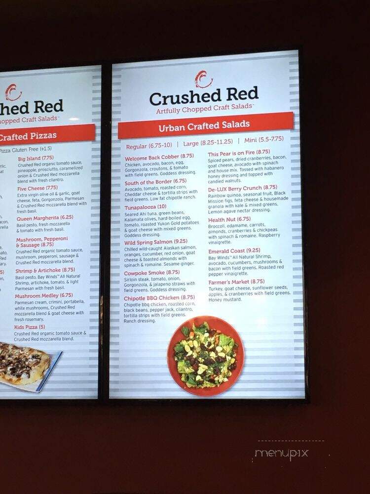 Crushed Red - Columbia, MO menu_pic