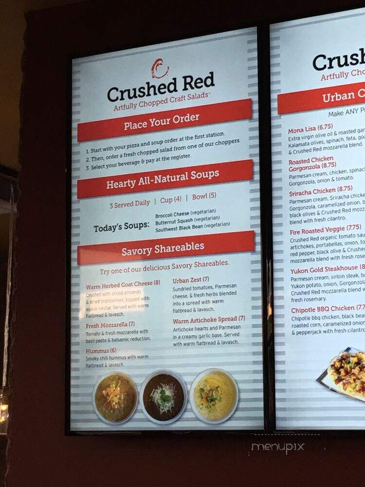 Crushed Red - Columbia, MO menu_pic
