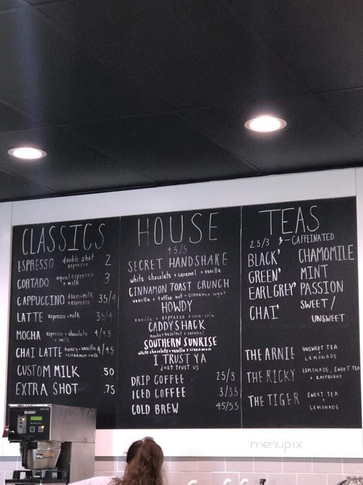 The Brew Coffeehouse - College Station, TX menu_pic