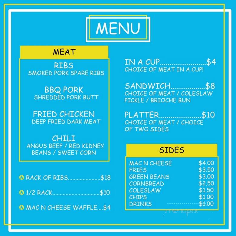 Rib In a Cup - Long Island City, NY menu_pic