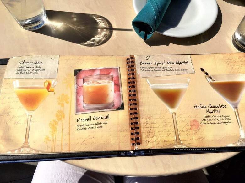 Cove Bar - Anaheim, CA menu_pic