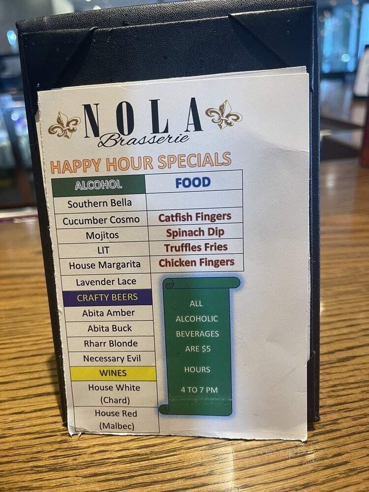 NOLA Brasserie - Dallas, TX