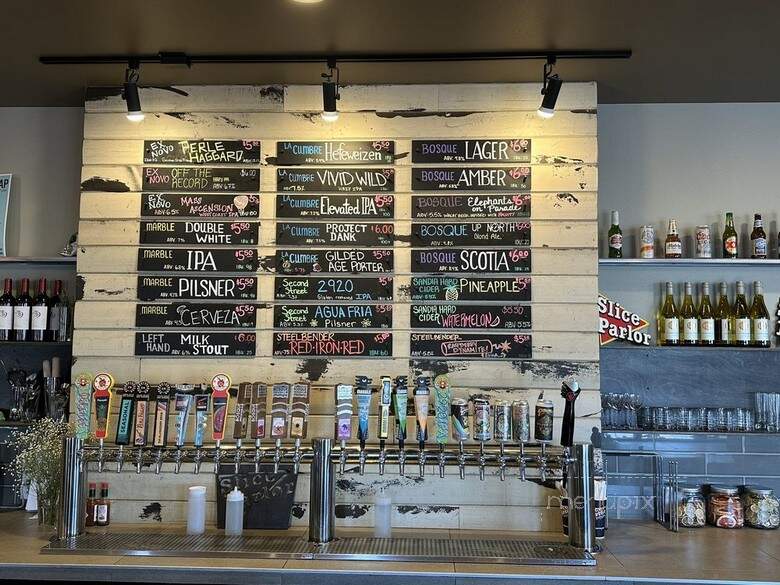 Slice Parlor - Albuquerque, NM menu_pic