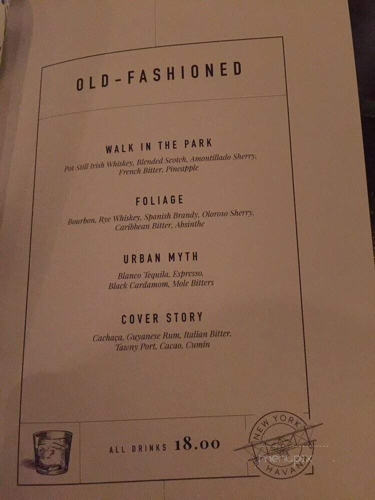 Blacktail - New York, NY menu_pic