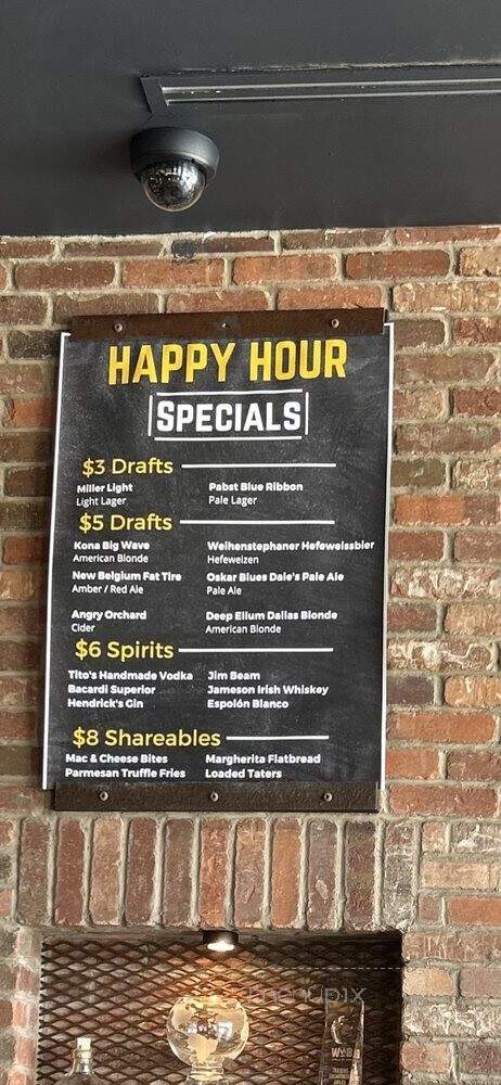 World Of Beer - Lubbock, TX menu_pic