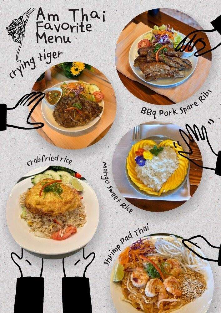 AM Thai Fusion Cuisine - Anaheim, CA menu_pic