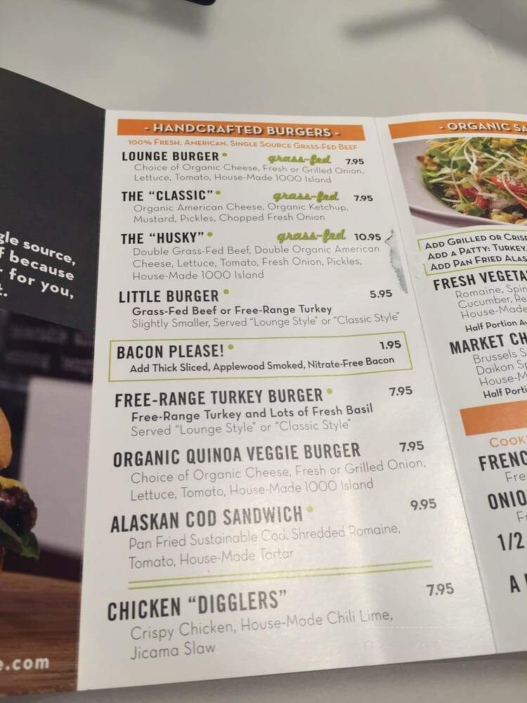 Burger Lounge - Culver City, CA menu_pic