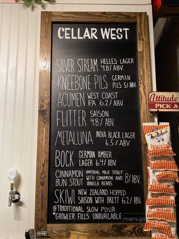 Cellar West Artisan Ales - Boulder, CO