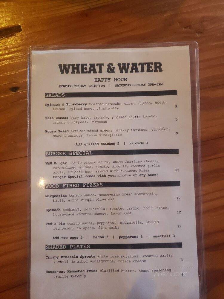 Wheat & Water - La Jolla, CA