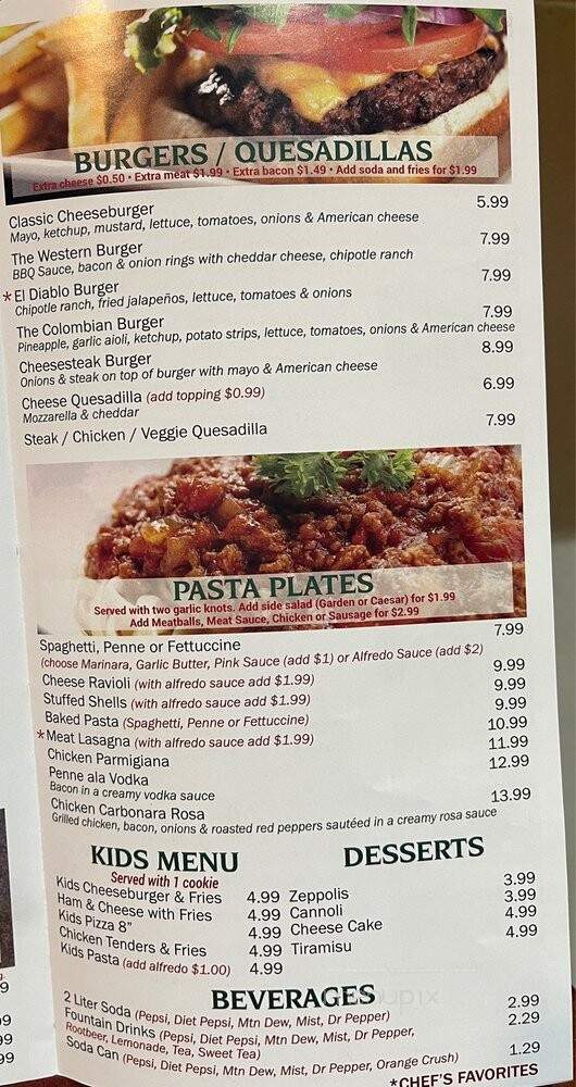 Digino's Pizza Bar & Grill - Casselberry, FL menu_pic