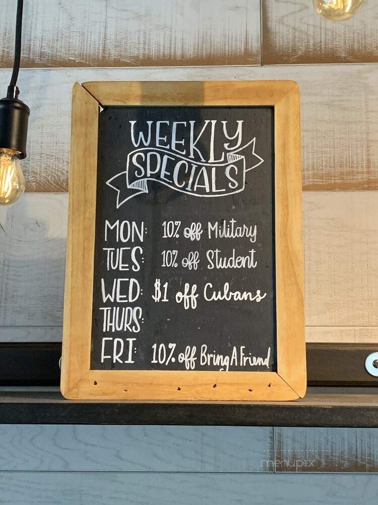 Plumb Line Coffee - Clarksville, TN menu_pic
