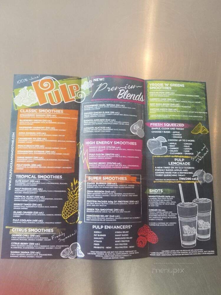 Pulp Juice and Smoothie Bar - Akron, OH