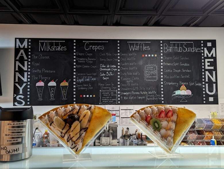 Manny's Sweet Treats - Mineola, NY menu_pic