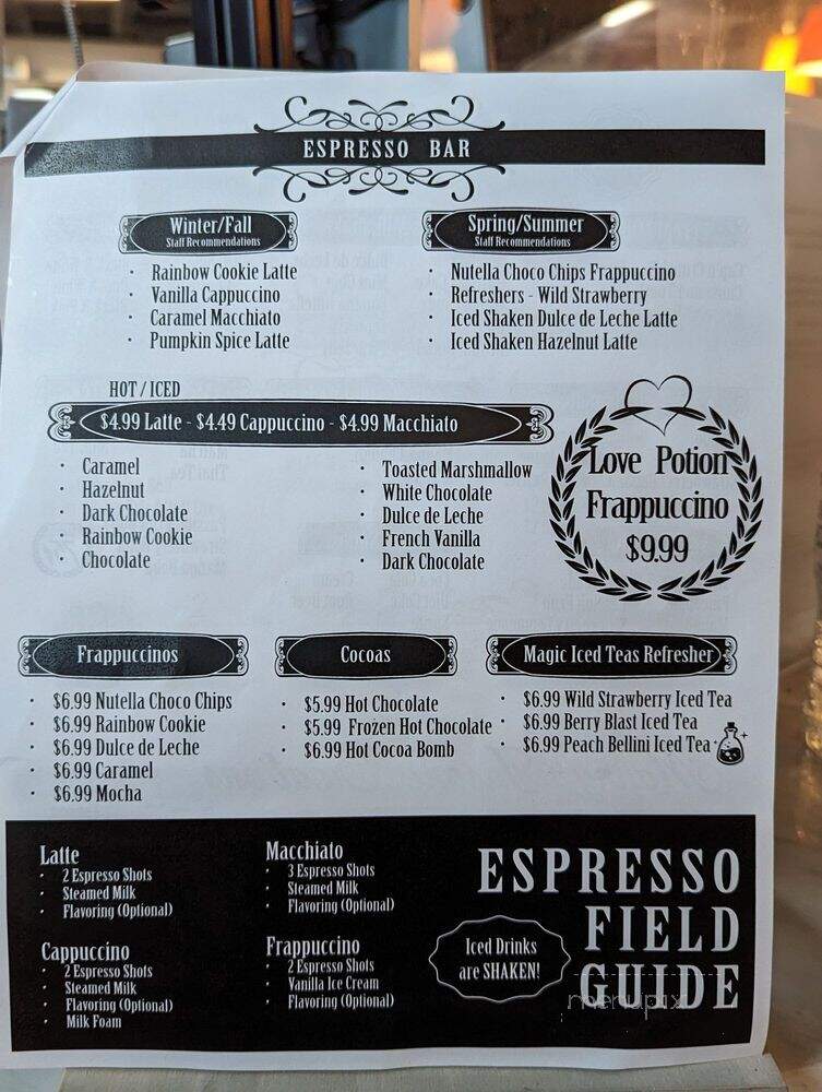 Manny's Sweet Treats - Mineola, NY menu_pic