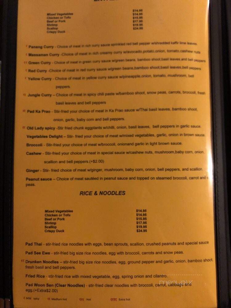 9 Thai Sushi - Bonita Springs, FL menu_pic