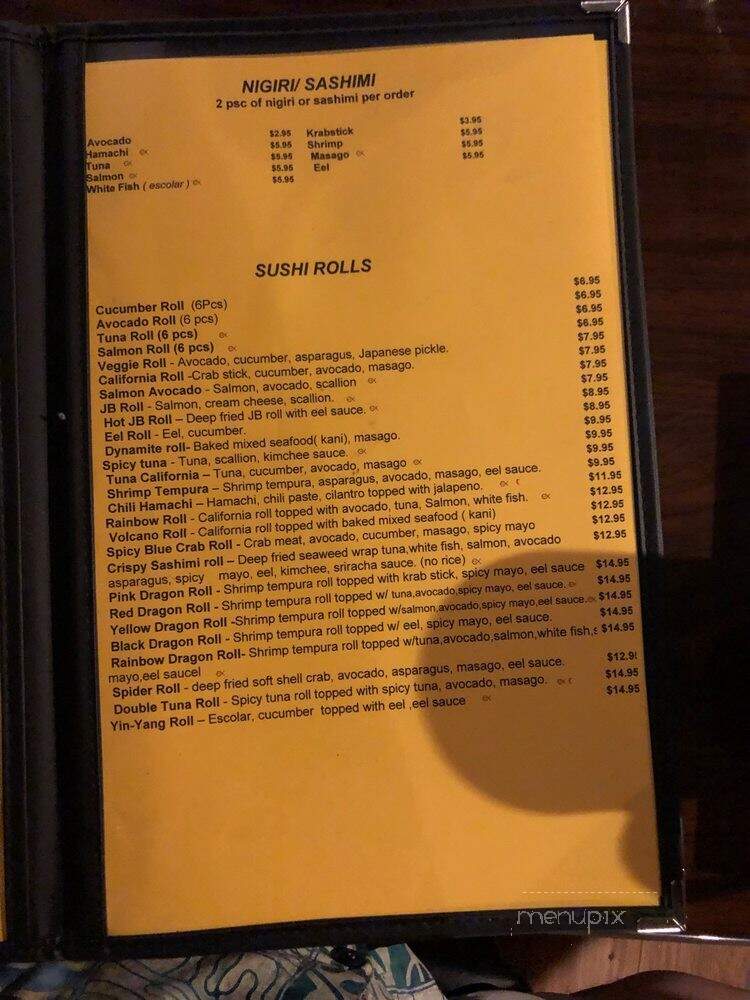 9 Thai Sushi - Bonita Springs, FL menu_pic